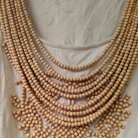 Hazel Boho Beaded Crochet Tank Top NWOT - Picture 2 of 5